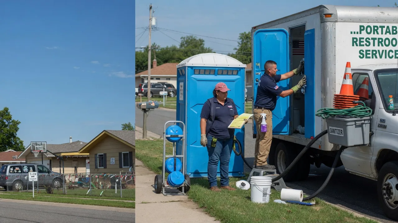 Portable Toilet Rental in Ponder, TX near me
